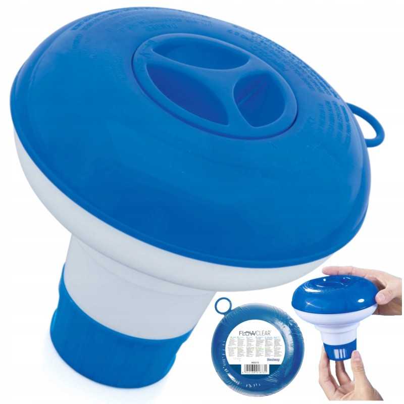 Baseino cheminių medžiagų dozatorius baseino chloro tabletėms float bestway 58210