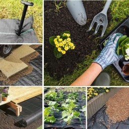 Agrotkanina kilimėlis nuo piktžolių | pakuotė 1,1x10m