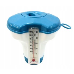 Dozatorius su termometru 20g tabletėms, baseino plūdė