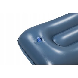 Pripučiama veliūrinė pagalvė pilka 42 cm bestway 67121