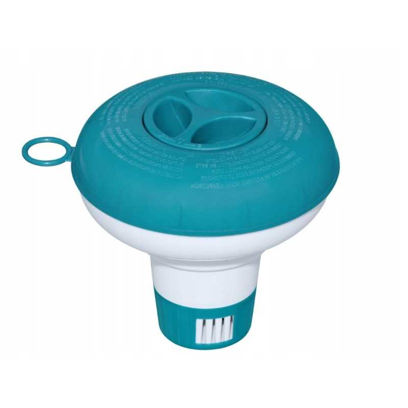 Bestway 58210 plūduriuojantis chloro dozatorius baseinui, naujas 2024 m. modelis