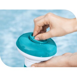 Bestway 58210 plūduriuojantis chloro dozatorius baseinui, naujas 2024 m. modelis