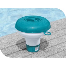 Bestway 58210 plūduriuojantis chloro dozatorius baseinui, naujas 2024 m. modelis