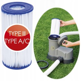 Bestway filtro įdėklas filtro siurbliui 58012 3
