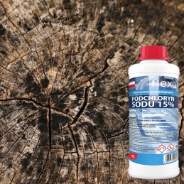 Natrio hipochloritas skystas chloras 1l vandens dezinfekcija šulinių baseinuose