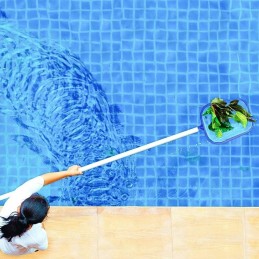 Tinklelis vandeniui valyti, tinklelis šiukšlėms iš baseino pašalinti