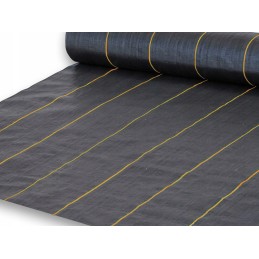 Agrotekstilė nuo piktžolių, juoda UV, 90g, 0,8m x 10m