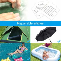 5x lipni TPU remonto pataisos baseino palapinė