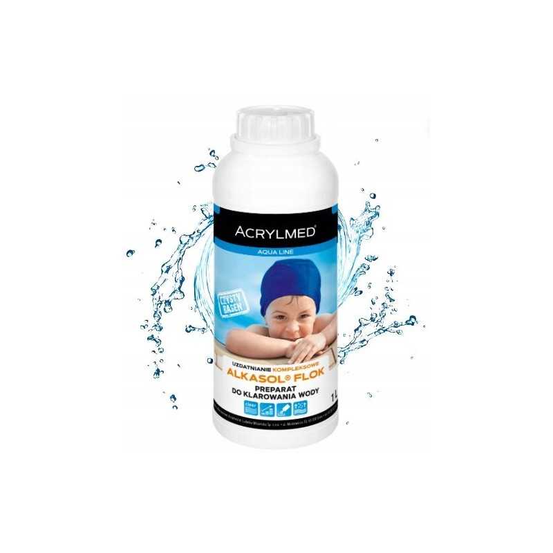 Baseino chemija alkasol flok vandeniui skaidrinti