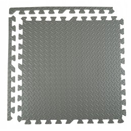 Dėlionės pilkas apsauginis putplasčio baseino kilimėlis