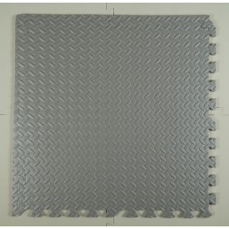 Dėlionės pilkas apsauginis putplasčio baseino kilimėlis