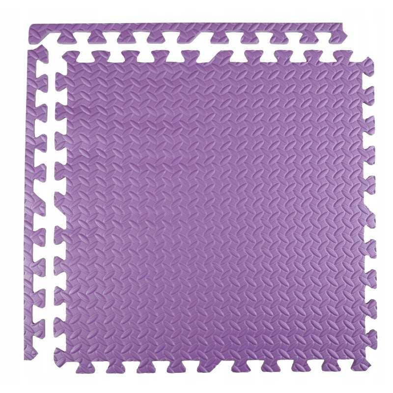 Dėlionės purpurinės putplasčio apsauginis baseino kilimėlis