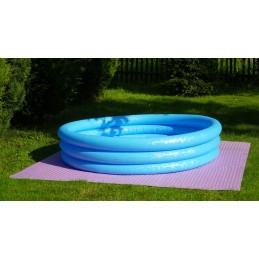 Dėlionės purpurinės putplasčio apsauginis baseino kilimėlis