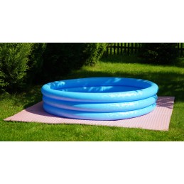 Dėlionės rausvos spalvos putplasčio apsauginis baseino kilimėlis