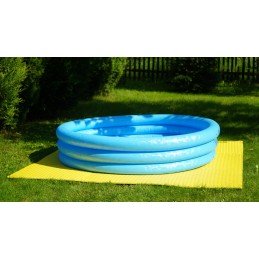 Geltonos dėlionės apsauginis putplasčio baseino kilimėlis