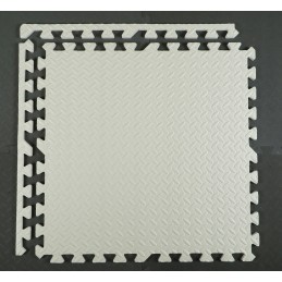 Dėlionės balto apsauginio putplasčio baseino kilimėlis