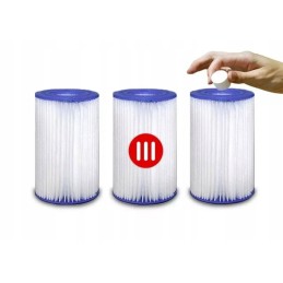 Bestway Type III 58012 antibakterinis filtras vandenyje