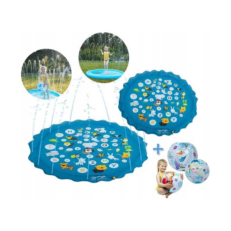 Vaikų baseinas, sodo fontanas, irklavimo baseinas, kamuolys