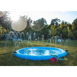 Vaikų baseinas, sodo fontanas, irklavimo baseinas, kamuolys