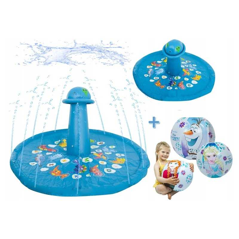 Vaikų baseinas, sodo fontanas, irklavimo baseinas, kamuolys