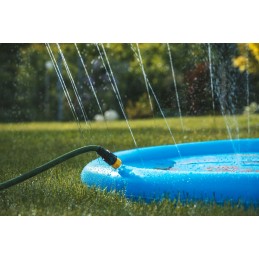 Vaikų baseinas, sodo fontanas, irklavimo baseinas, kamuolys