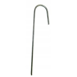 Smeigtukai, metalinis kaištis agrotekstilei ir tinklams tvirtinti, 25 cm, 100 vnt.