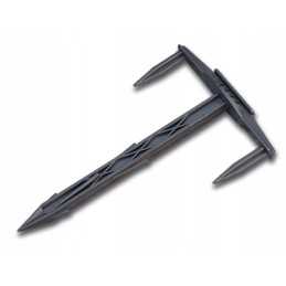 Smeigtukas neaustiniams audiniams, trišakis, 17/10 cm, 10 vnt