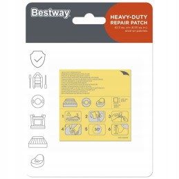 Bestway 62091 pripučiamo čiužinio vandeniui atsparūs remonto pleistrai baseinams