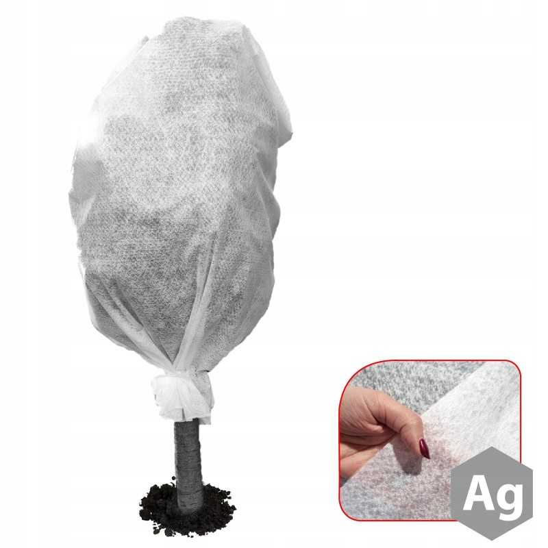 Gaubto užvalkalas iš agrotekstilės su nanosidabro priedais. gramas 65 g/m2.