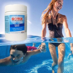 Chloro šokas baseinui sūkurinė vonia SPA chloro šokas granulės chemikalai baseinui 0 4kg