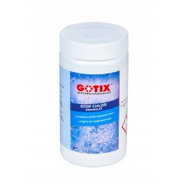Sustabdyti chlorą baseinui antichloras sumažina chloro kiekį baseine 1kg gotix