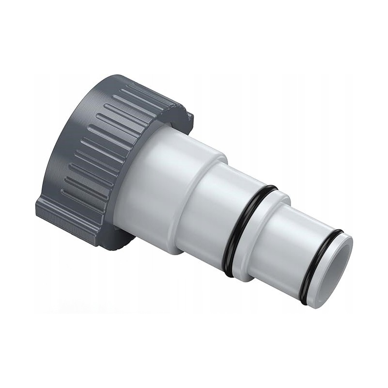 Adapter keermestatud äärikuga basseinivoolikule 1 5 3 25 cm