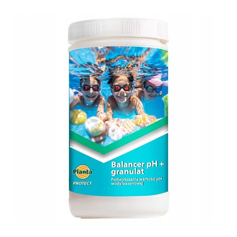 Preparatas padidina pH plius baseino vanduo, granulės, baseino chemikalai, 1kg