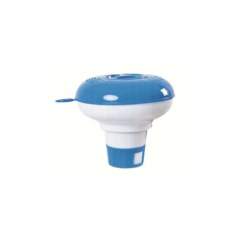 Mažas plaukiojantis baseino cheminių medžiagų dozatorius