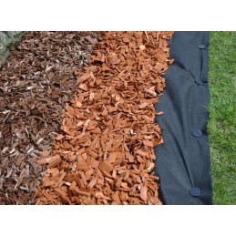 ⭐Planta agrotekstilės mulčiavimas p50 1,6x10m juodas 50g/m2 - nuo piktžolių