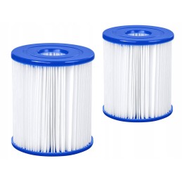 Pakuotėje 2 x bestway filtras baseino siurbliui 1249 lh 58093 type i