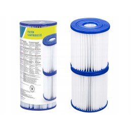 2x bestway filtras 1249 lh 58093 tipo siurbliams ir siurblio įdėklui