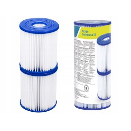 2x bestway filtras 1249 lh 58093 tipo siurbliams ir siurblio įdėklui