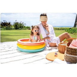 Vaikiškas baseinas pripučiamas baseinas 61cm x 22cm intex 57107