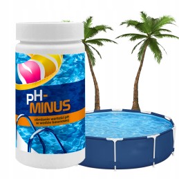 Ph minus baseinui, granulės, vandens kontrolė, baseino chemikalai, gamix 1-5 kg