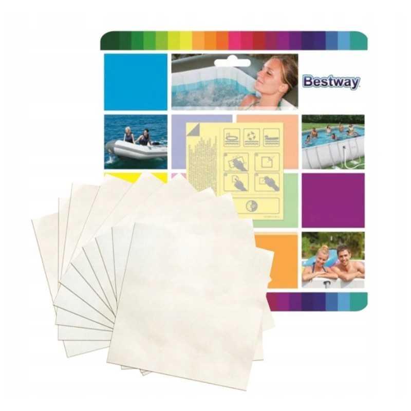 Neperšlampami pleistrai baseino klijavimui bestway 10 vnt