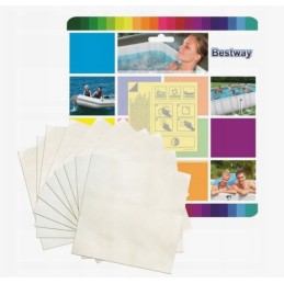 Neperšlampami pleistrai baseino klijavimui bestway 10 vnt