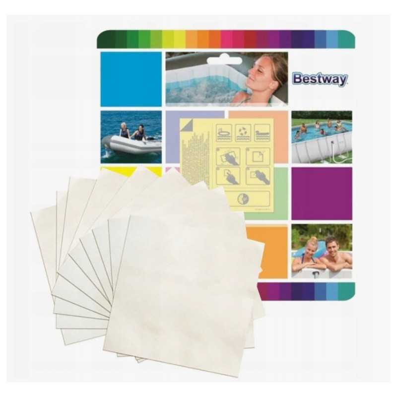 Neperšlampami pleistrai baseino klijavimui bestway 10 vnt