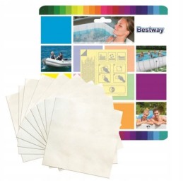 Neperšlampami pleistrai baseino klijavimui bestway 10 vnt