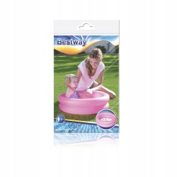 Baseinas, irklentinis baseinas, spalvotas dugnas, 61x15 cm, bestway 51061