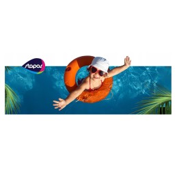 Aqua fun Flock koaguliantų skystis, priemonė baseino vandeniui skaidrinti, 1l