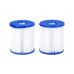 Filtrų filtrai, 2 vnt, baseino siurblio tipui ir Bestway 58093