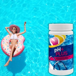 Ph plus 1kg ph baseino cheminės granulės, skirtos baseino vandens gamix baseinams nemokamai
