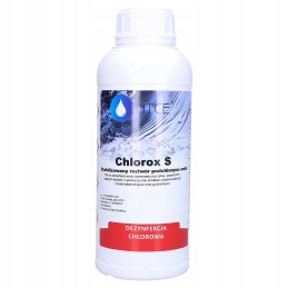 Stabilizuotas natrio hipochloritas 15, baktericidinis chloras baseinams, 1l