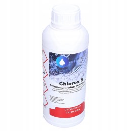 Stabilizuotas natrio hipochloritas 15 chloras sūkuriniam baseinui 1l chlorox s